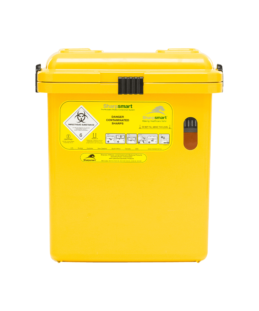 S22 Sharpsmart Reusable Sharps Container Sharpsmart